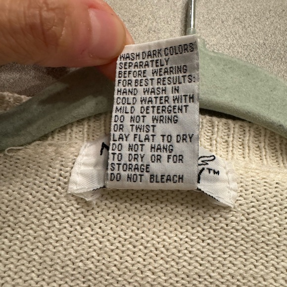 Vintage Napa Valley Petites 1990’s Flower Embroidered Cardigan - Picture 5 of 6